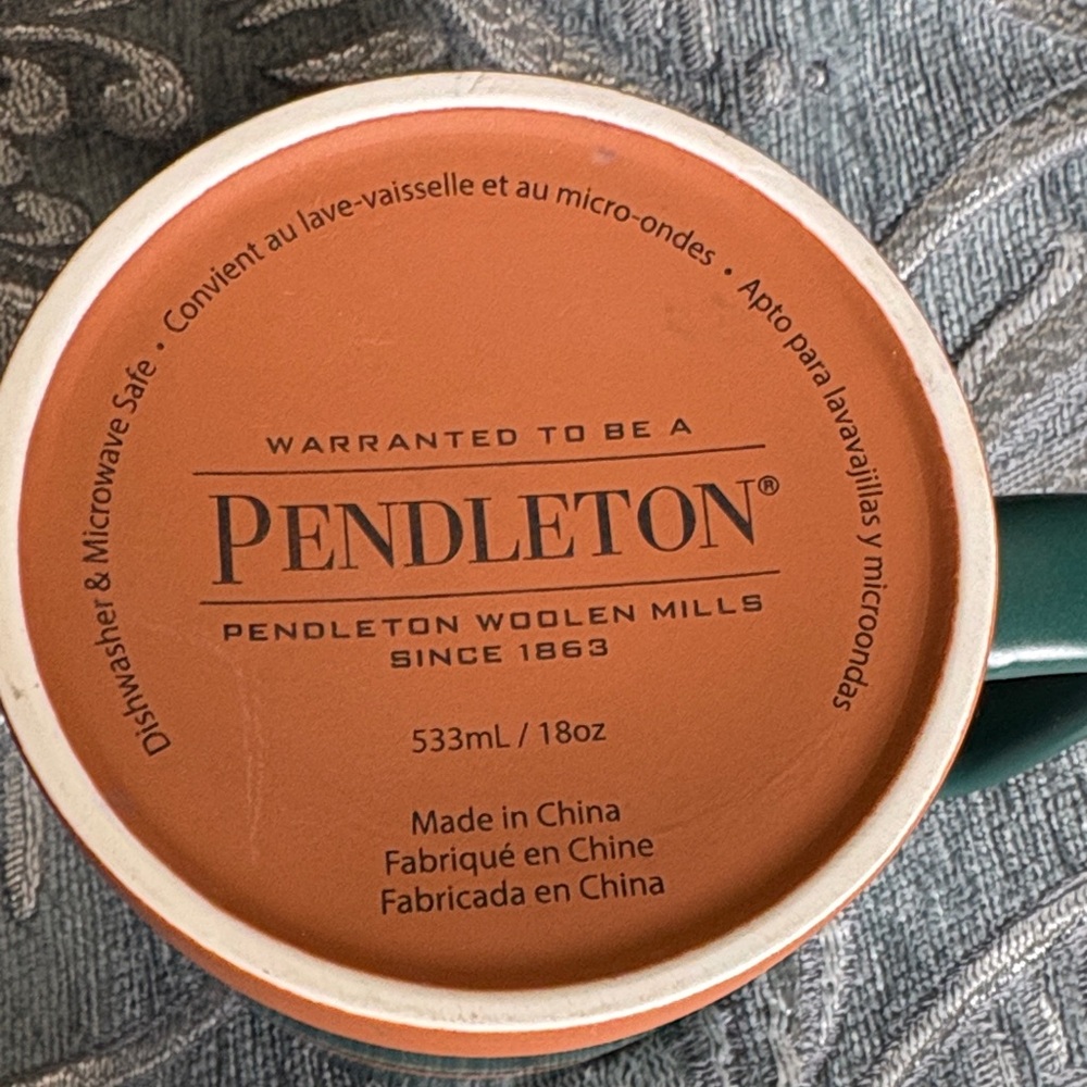 Pendleton Collectible Ceramic Mug - Picture 6 of 7